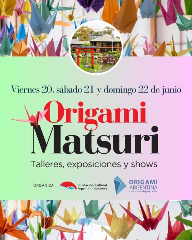 Origami Matsuri - Banda Militar Tambor de Tacuarí del Regimiento 1 Patricios | Jardin Japones