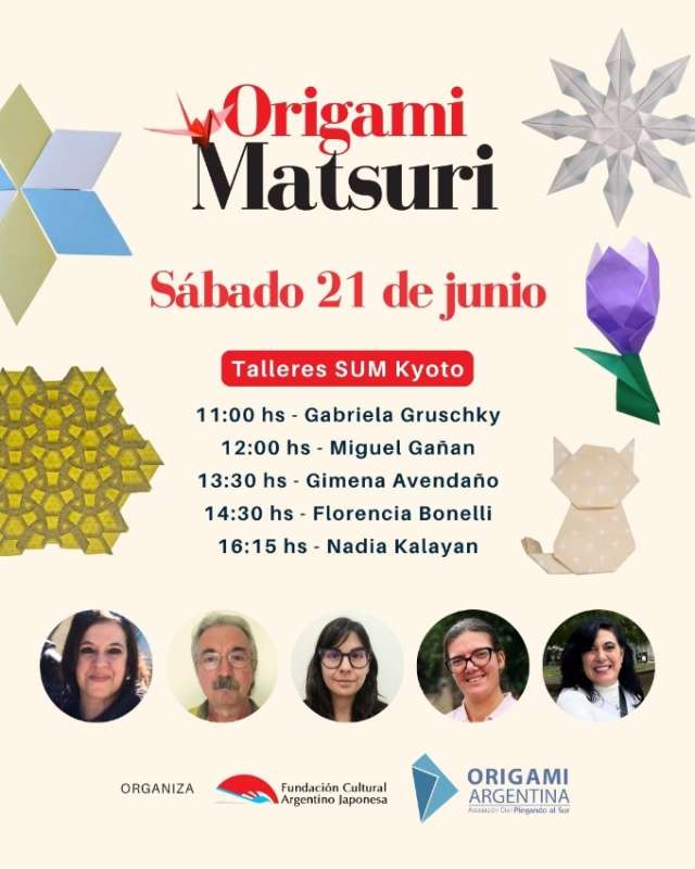 Origami Matsuri - Banda Militar Tambor de Tacuarí del Regimiento 1 Patricios | Jardin Japones