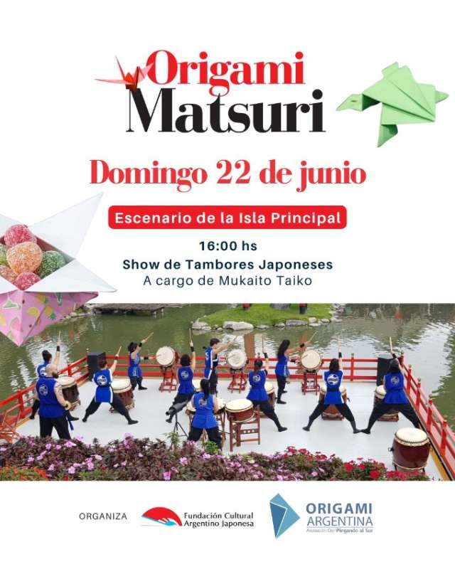 Origami Matsuri - Banda Militar Tambor de Tacuarí del Regimiento 1 Patricios | Jardin Japones