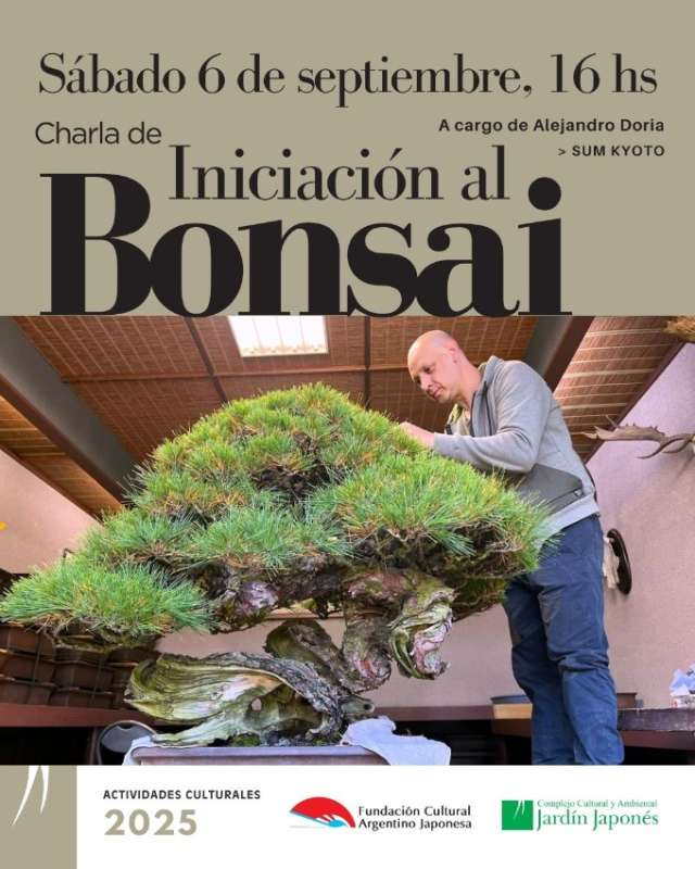 Charla de Iniciación al Bonsai | 29 de Agosto 2025