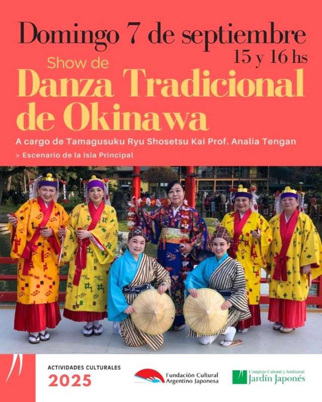 Show de danza tradicional de Okinawa | 29 de Agosto 2025
