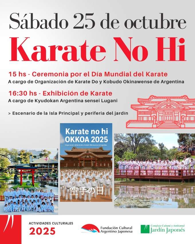 Karate No Hi | Sábado 25 de octubre, 15 hs