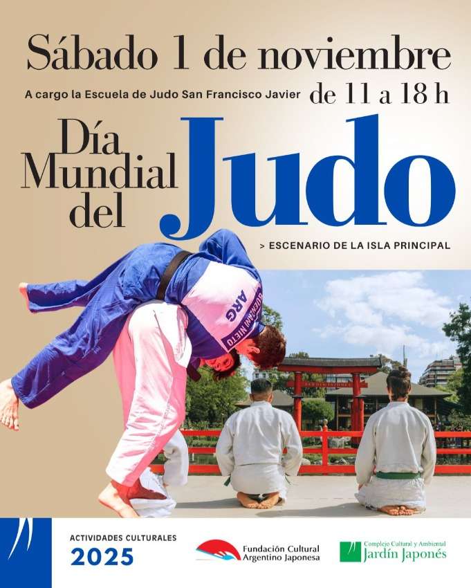 Día Mundial del Judo | Sábado 1 de noviembre, de 11 a 18 h