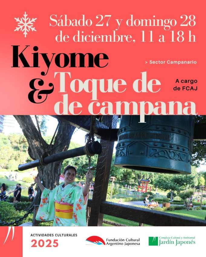 Kiyome y Toque de Campana | Sábado 27 domingo 28 de diciembre, 11 a 18 h